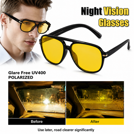 DIVERSE DEPOT™ -Night Vision Anti-Glare Driving Glasses