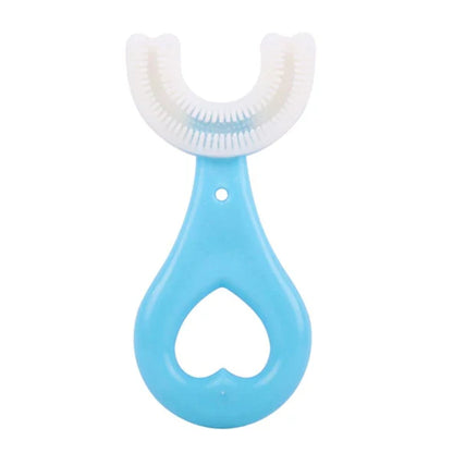 Baby Toothbrush Children's Teeth Cleaning Brush Kids U-Shaped Toothbrush