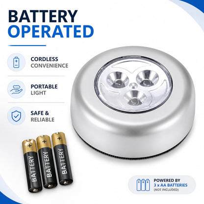 💡 LED Battery Powered Wireless Touch Lamp ⭐