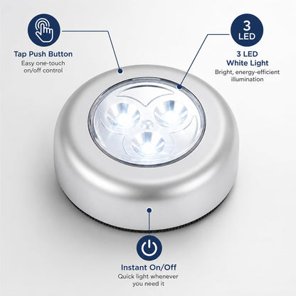 💡 LED Battery Powered Wireless Touch Lamp ⭐