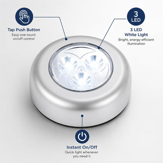 💡 LED Battery Powered Wireless Touch Lamp ⭐