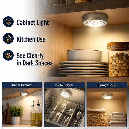 💡 LED Battery Powered Wireless Touch Lamp ⭐