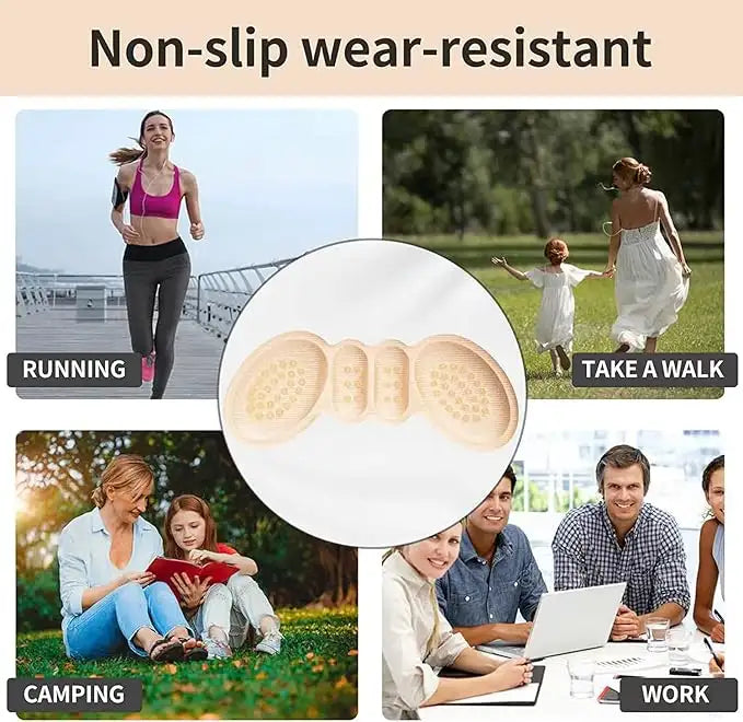 👟 Back Shoe/Sandal Insoles – Foot Pain Relief & Size Adjuster