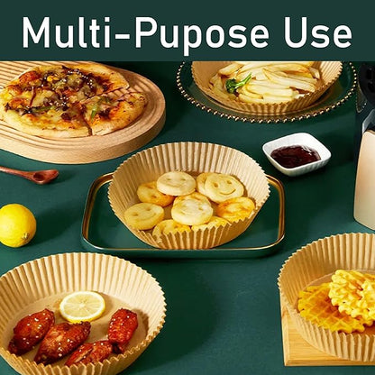 Non-Stick Air Fryer Paper – 50 pcs, Mess-Free & Heat Resistant