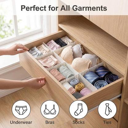 📦 Drawer Organizer Dividers – Customizable Storage Grid
