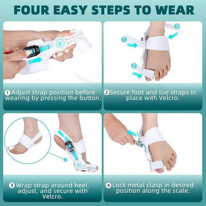 🦶 Pain Relief Bunion Toe Corrector (Imported, Without Knob)