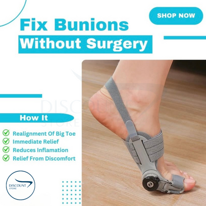 🦶 Pain Relief Bunion Toe Corrector (Imported, Without Knob)