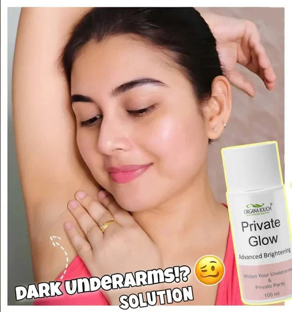 Organa Touch Fresh & Natural Underarm Whitening Cream Private Glow ( Advanced Brightening ) - My Store