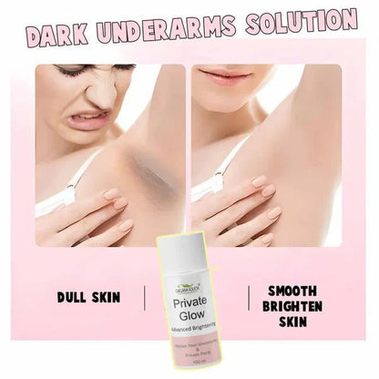 Organa Touch Fresh & Natural Underarm Whitening Cream Private Glow ( Advanced Brightening ) - My Store