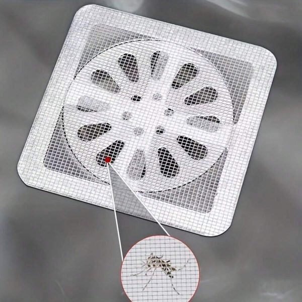 Pack Of 10 – Multifunctional Sticker Drainer Net For Bathroom, Kitchen Etc | Window Screen Repair Patches - My Store